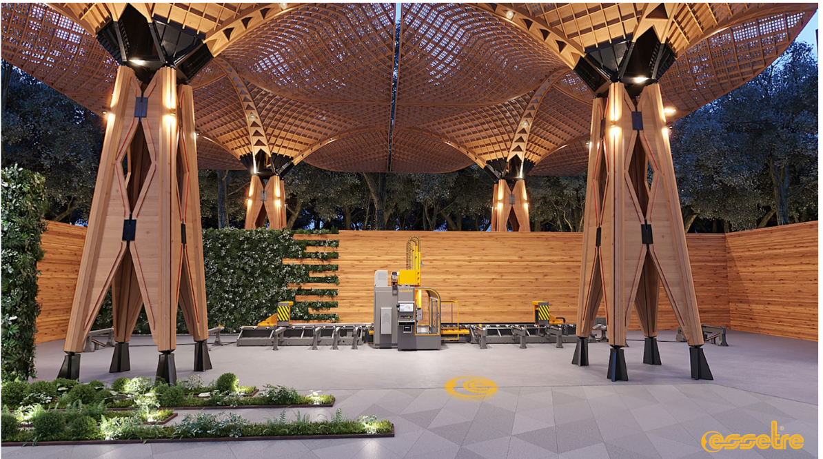 estructura de fusta constructiva