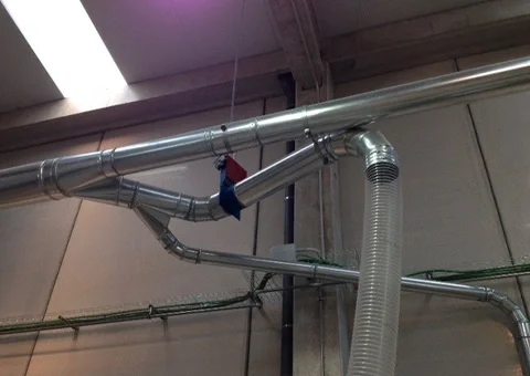 sistema aspiración hecho por Airmatic